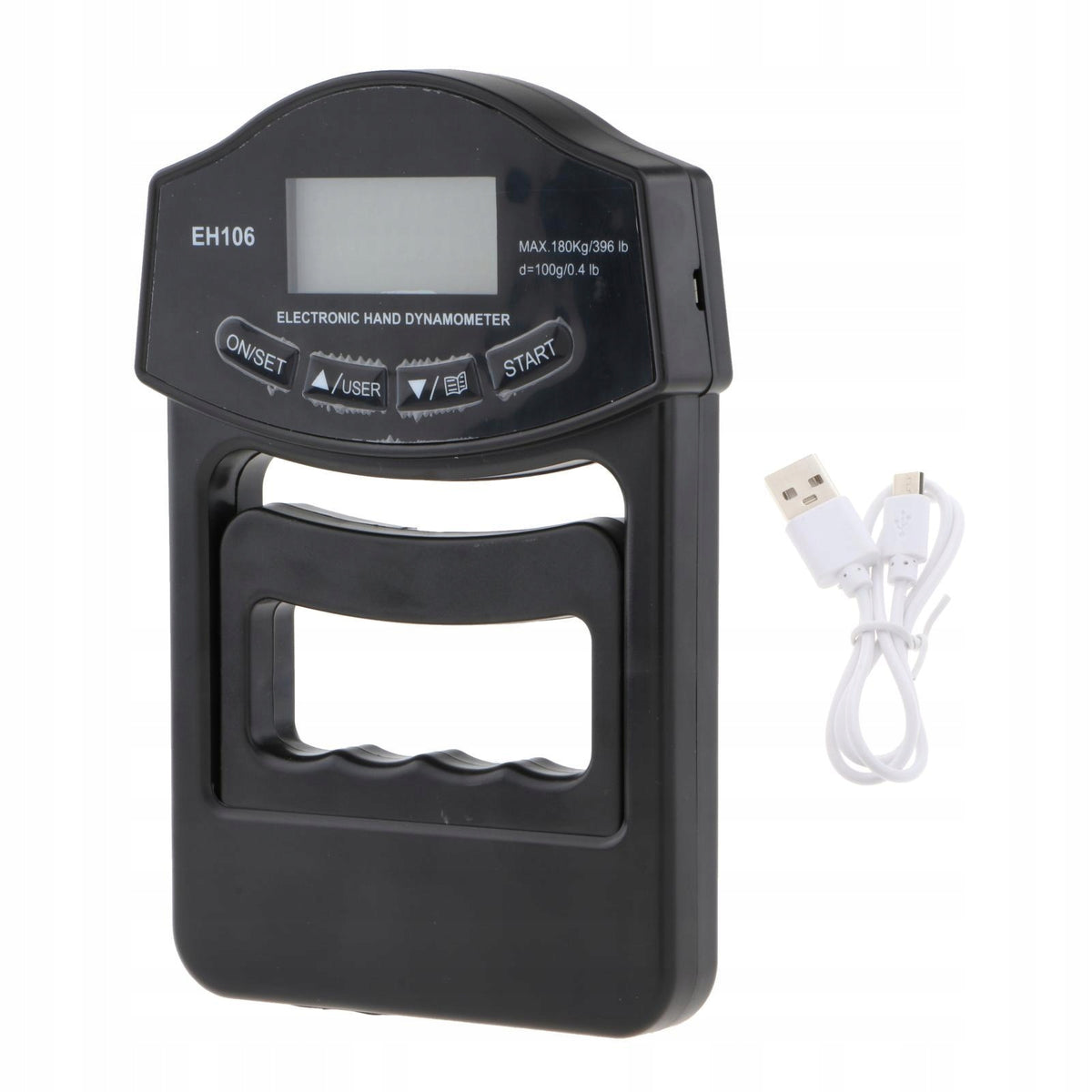 Digital Hand Dynamometer, Grip Strength Strengthener Load Bearing Tester