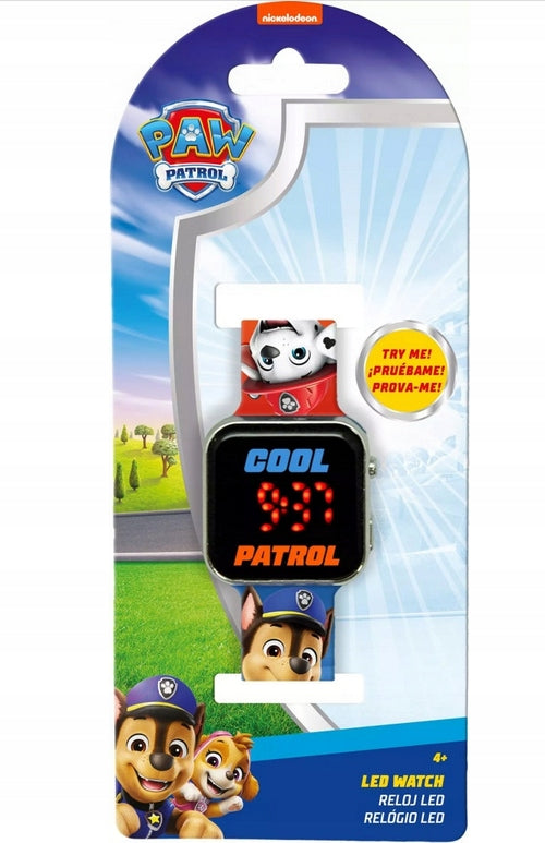Digital LED DIGITAL Children's Watch PSI PATROL Paw Patrol Packaging status original