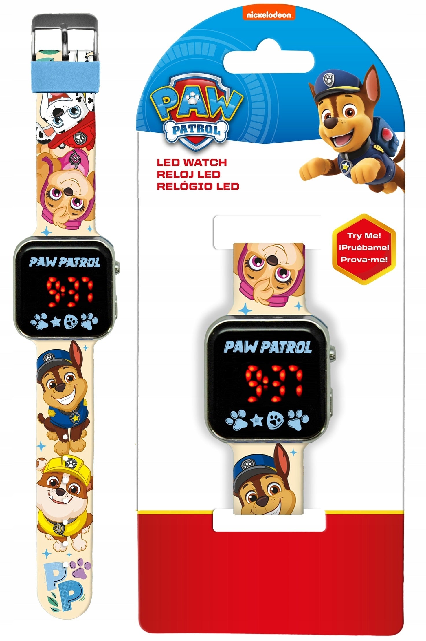 Digital LED DIGITAL Children's Watch for Children PSI PATROL Paw Patrol