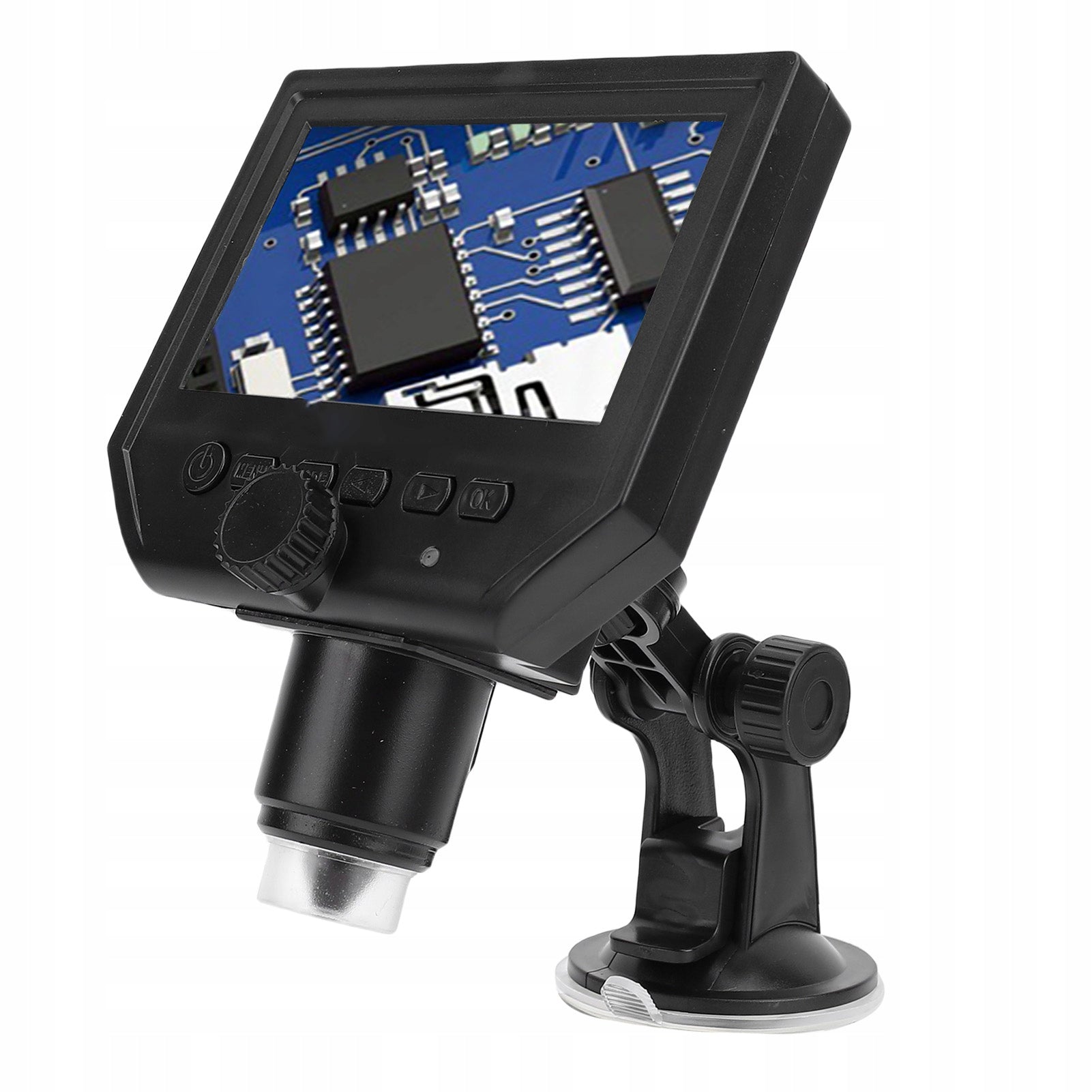 Digital Microscope 600X Magnification 4,3 inch 1080p HD AF Auto H8 Screen Brand no brand