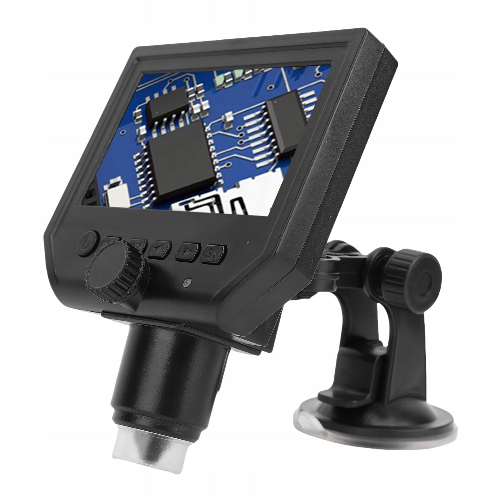Digital Microscope 600X Magnification 4,3 inch 1080p HD AF Auto H8 Screen