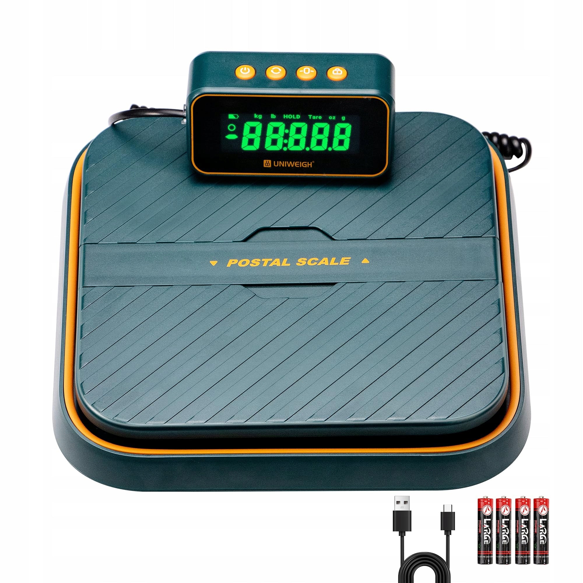 Digital Parcel Scale 39 kg LCD Tara Hold USB For Letters and Packages