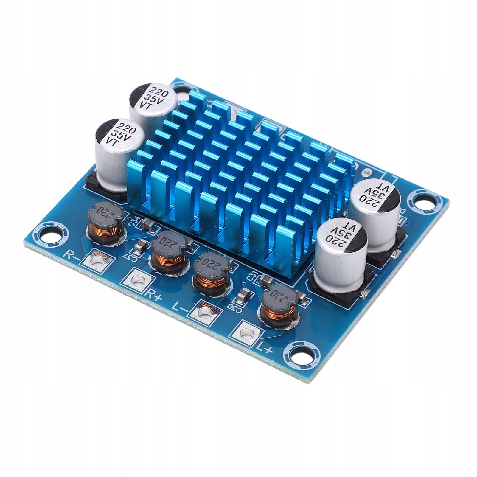 Digital Power Amplifier Board HD 12V 24V 30W Dual Channel PN Module Brand no brand