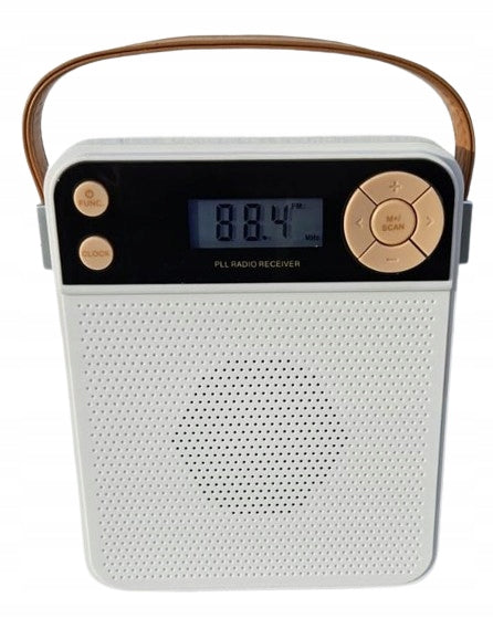 Digital Radio Tchibo 322842 FM AUX LEATHER RETRO