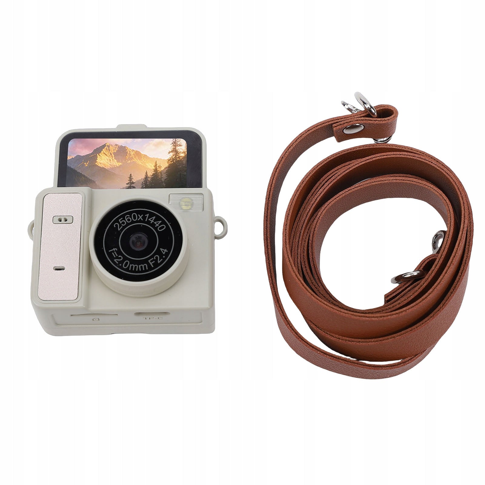 Digital Thumb Camera 1,47 Inch 180° Inverted Screen 48MP 2560 x EM Model 2887BXNH