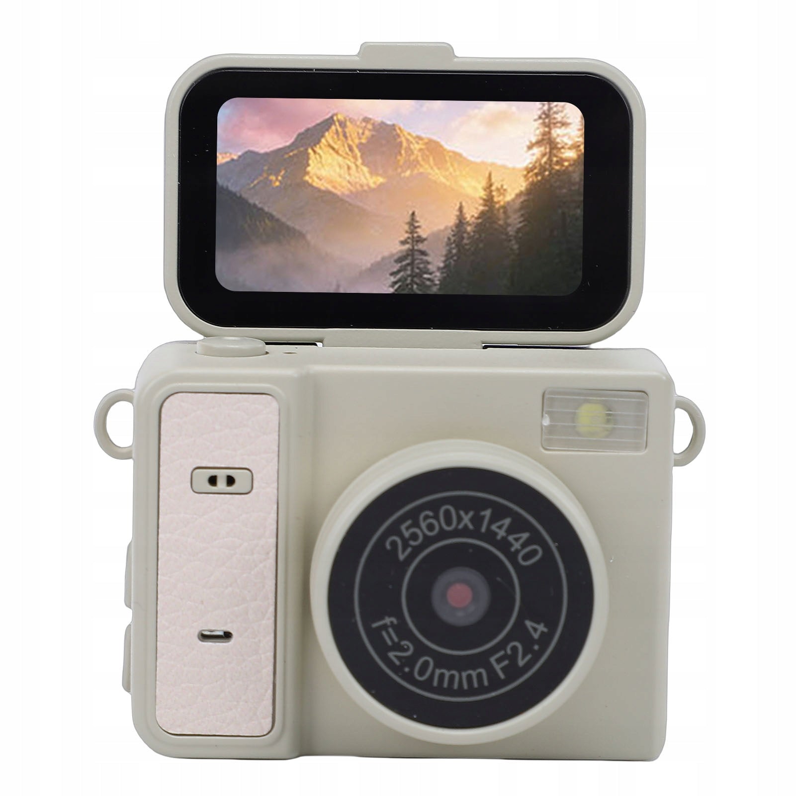 Digital Thumb Camera 1,47 Inch 180° Inverted Screen 48MP 2560 x EM