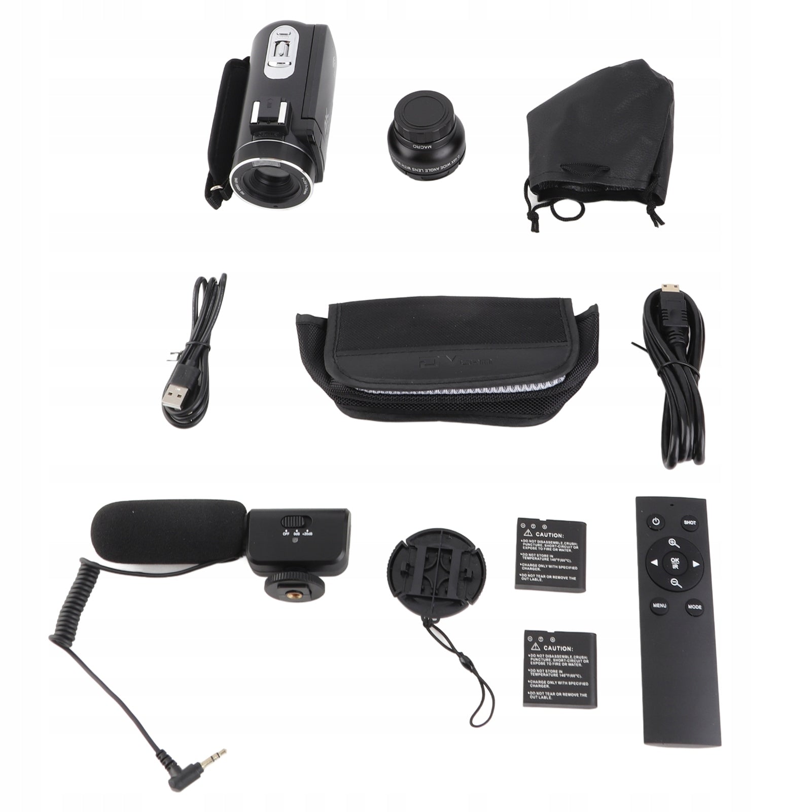 Digital Video Camera 4K Camera Wi -Fi DV Recorder 56MP 18x Digital 5I Model 0937VIPM