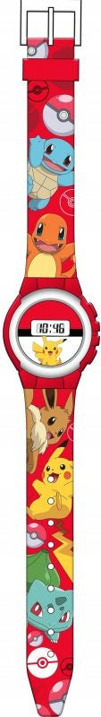Digital Wristwatch Children's Clock Children Pokemon Pikachu