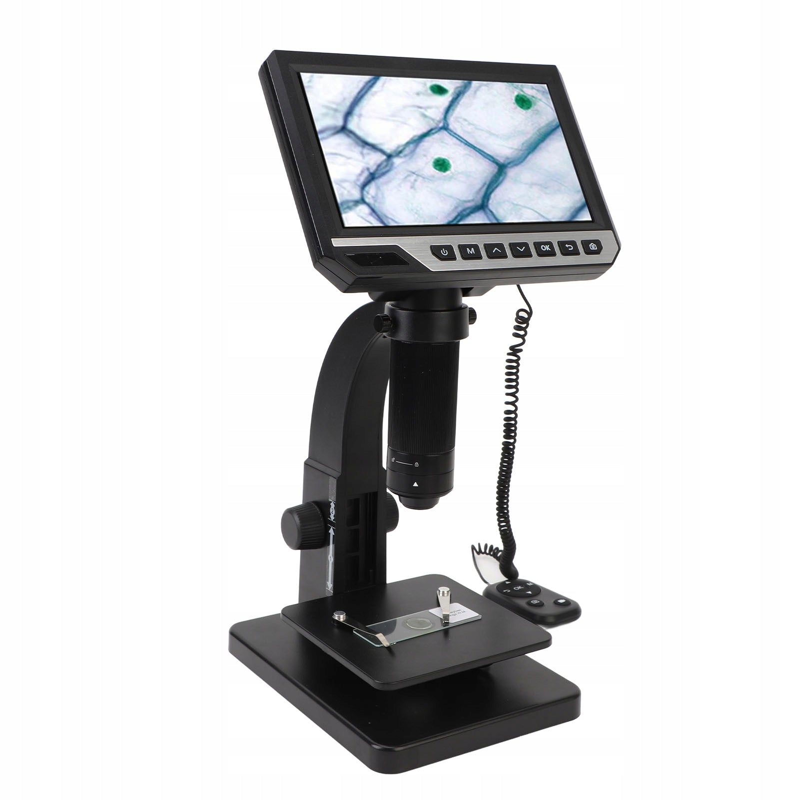 Digital biological microscope 500X 2000X dual lens 10 1X Model 2839EKUZ