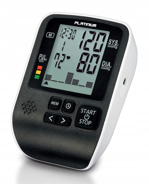 Digital blood pressure monitor for forearm shoulder automatic