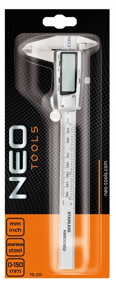 Digital caliper 150 mm, stainless steel NEO 75-011 Manufacturer code 75-011