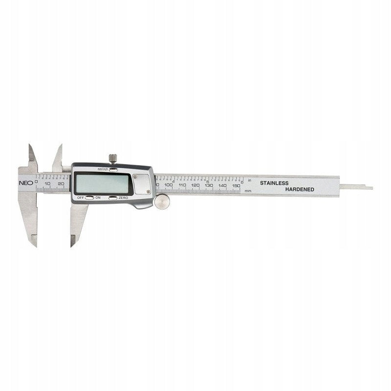 Digital caliper 150 mm, stainless steel NEO 75-011 Maximum measurement range 150 mm