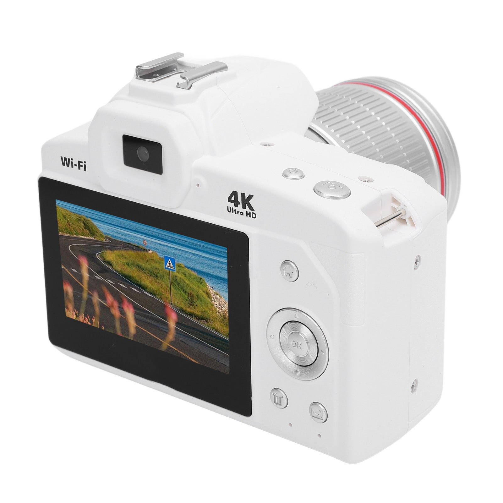 Digital camera, 4K 64 MP digital camera with 16x zoom for recording n Model 8414ADGS