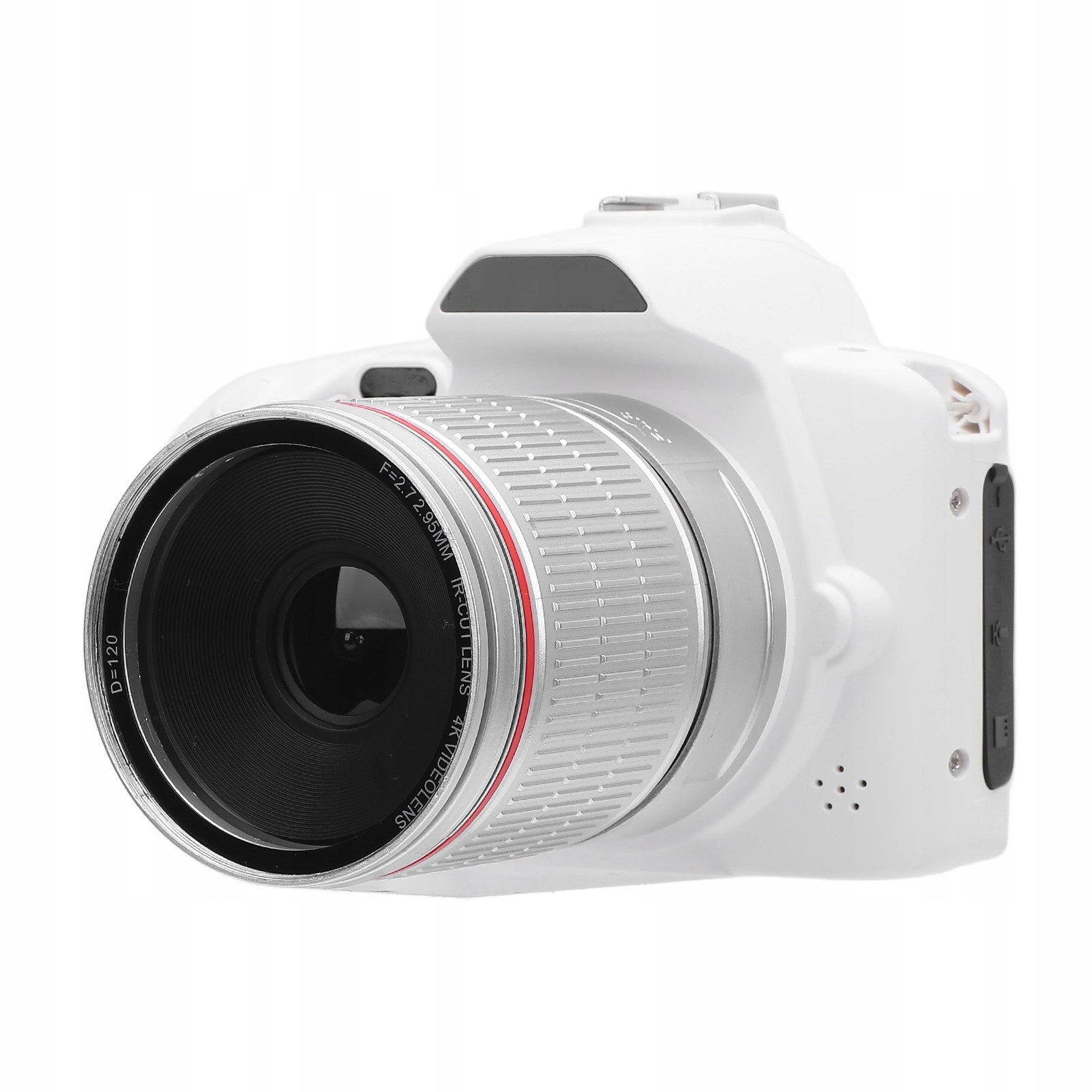 Digital camera, 4K 64 MP digital camera with 16x zoom for recording n