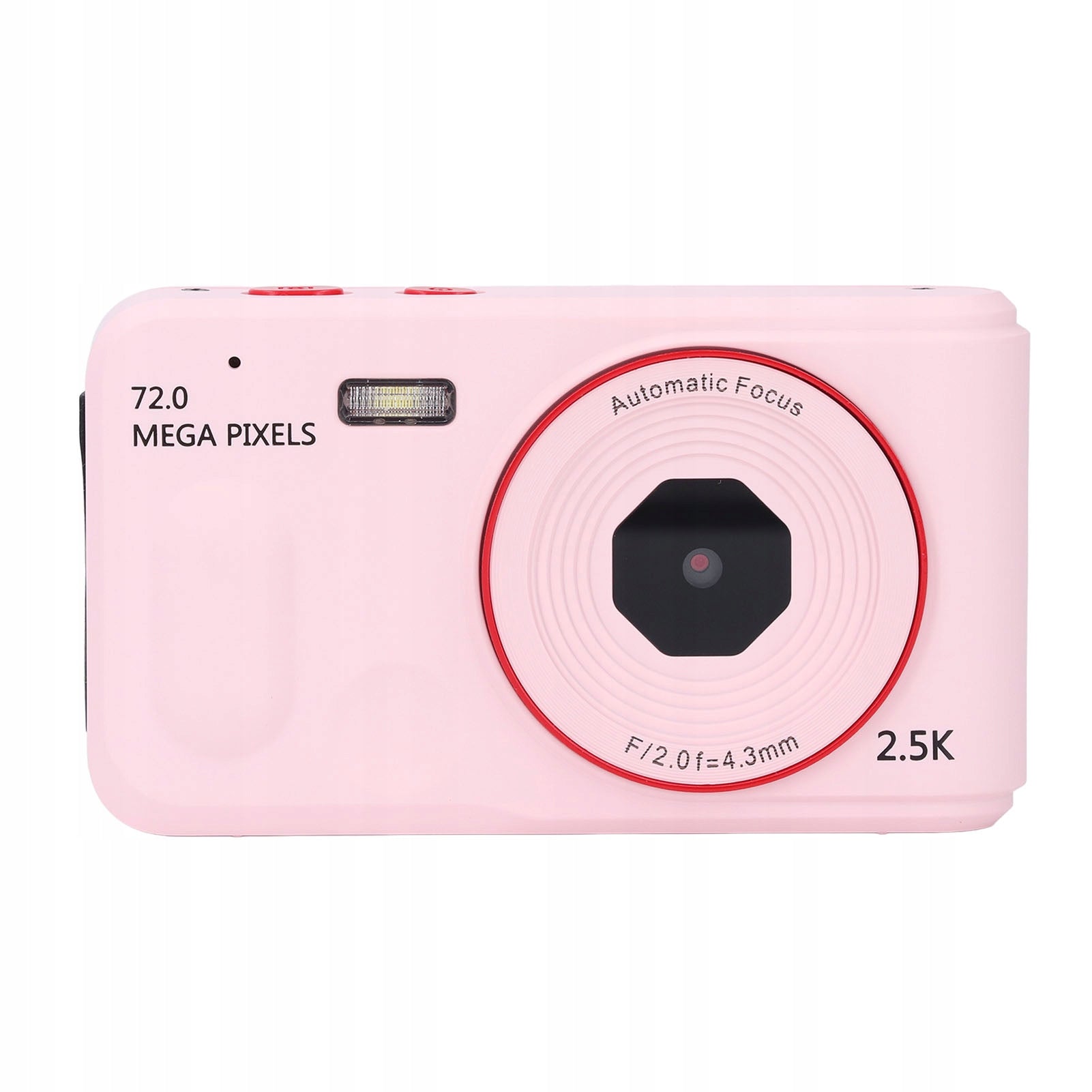 Digital camera, compact camera with 2,4 inch screen and 72 MP stabilizer