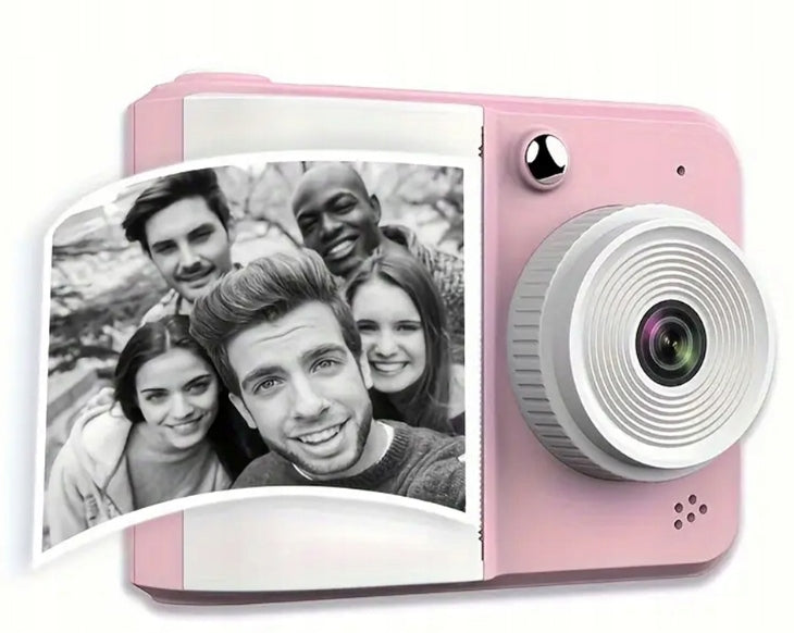 Digital camera for baby instant selfie photos pink Model S7