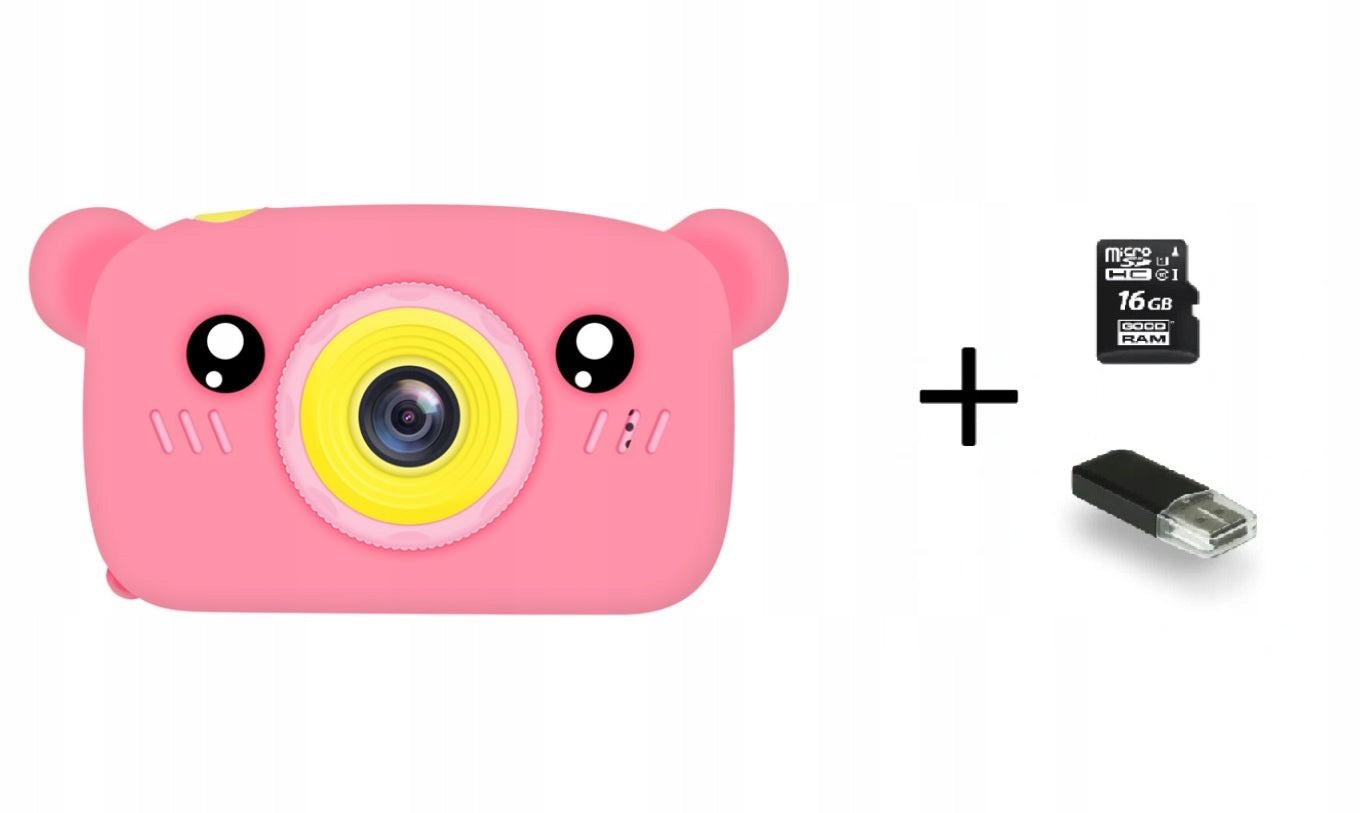 Digital camera for children BEAR 12Mpix + Card32Gb