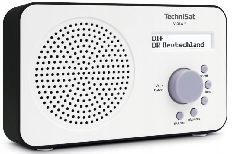 Digital radio TechniSat Viola 2 DAB+ FM Network-battery Display Batteries included no