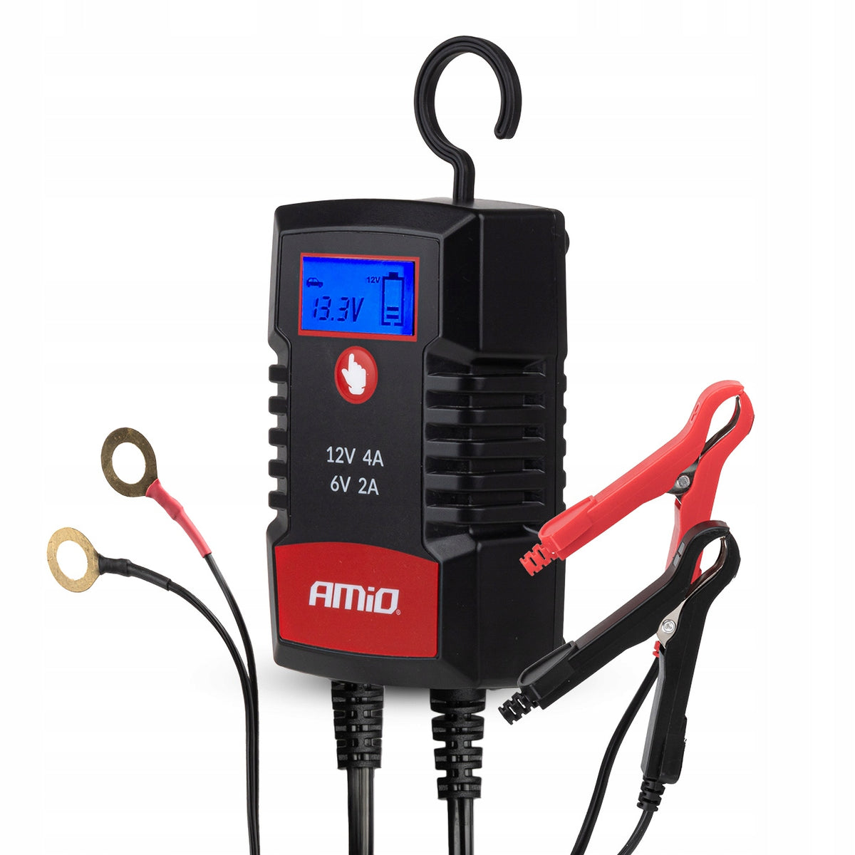 Digital rectifier AGM GEL STD LFP MAX 4A 6V 12V PRO HOOK AMiO 04531