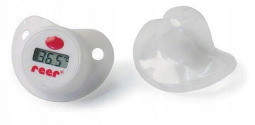 Digital thermometer pacifier for baby LCD REER Medical device yes