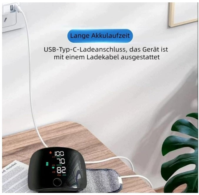 Digital wrist blood pressure monitor with LCD screen automatic measurement Medical device no