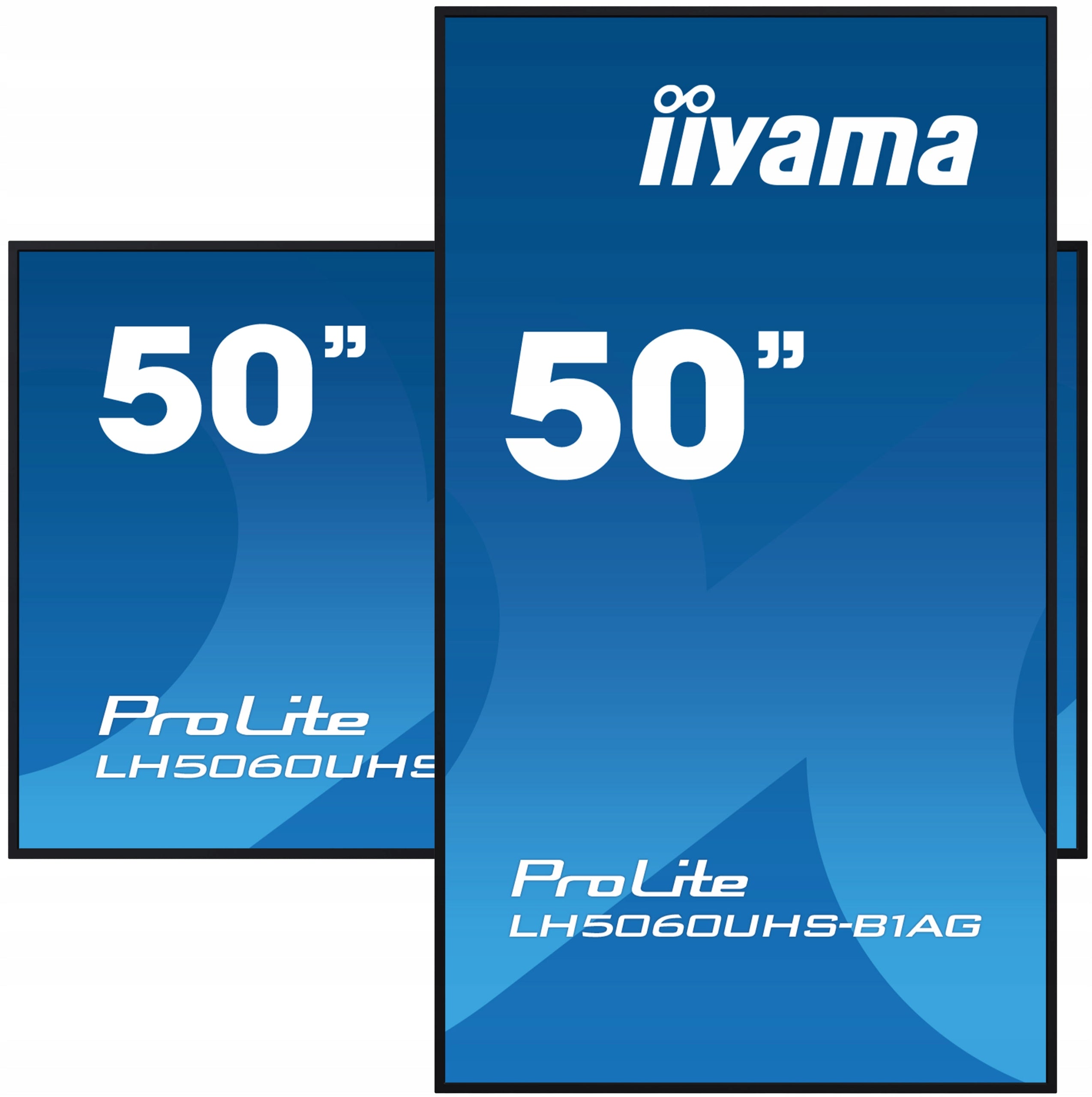 DigitalSignage iiyama LH5060UHS-B1AG 50 ELED VA 4K screen, 500cd/m2,