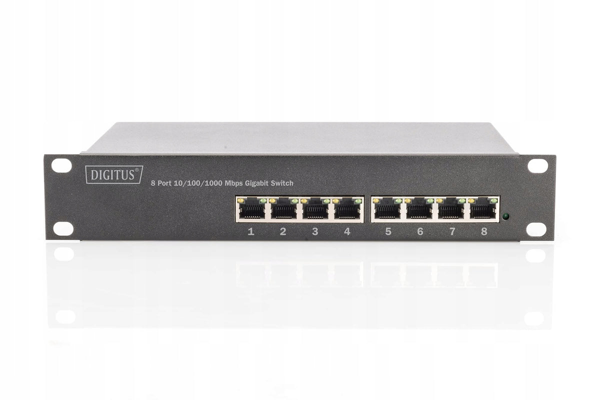 Digitus Gigabit Ethernet PoE+ Switch - 10 Manufacturer Digitus