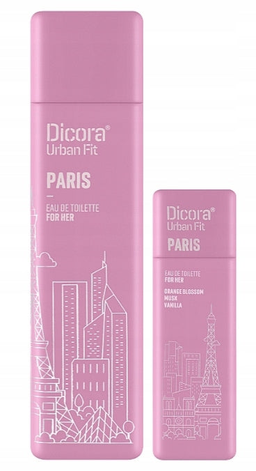 Dikora Urban Fit Paris gift set for her 100ml+30ml Brand Dicora Urban Fit