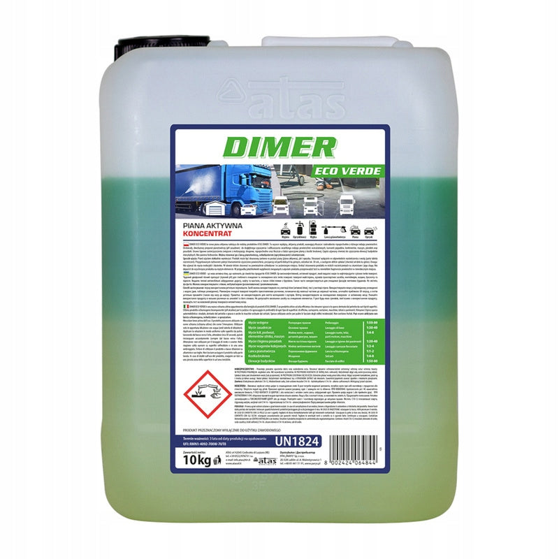 Dimer eco verde 10 kg. Active foam