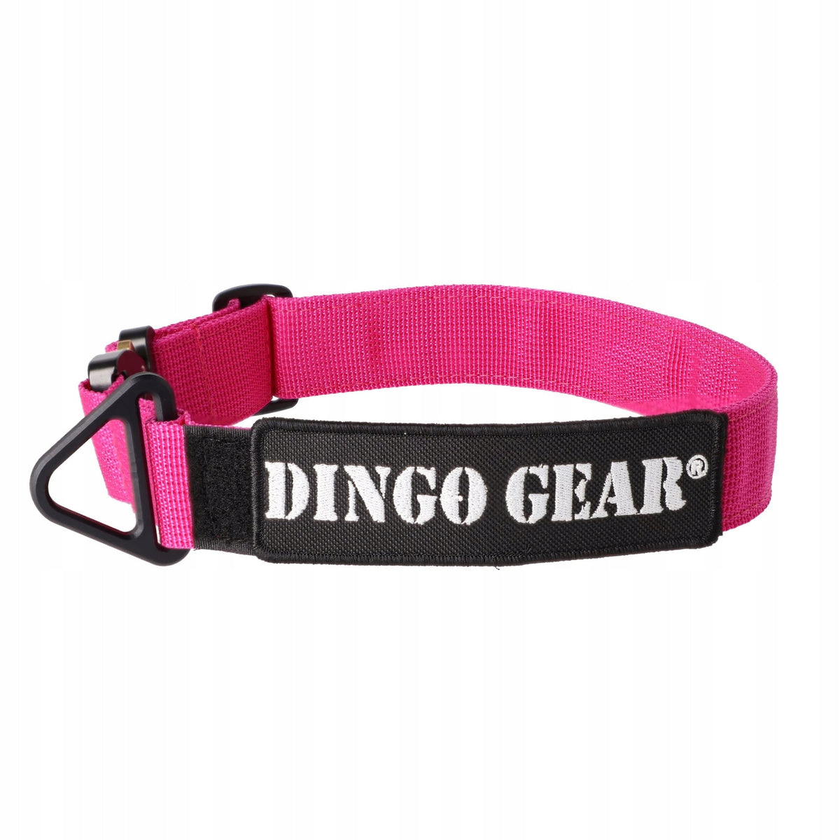 Dingo Gear COBRA collar with strap without handle 38 - 48 cm pink