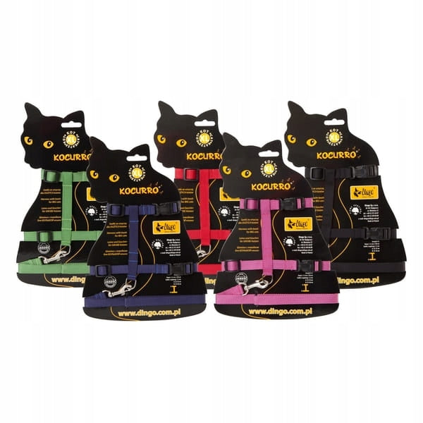 Dingo Harness + Cat leash KOCURRO red Brand Dingo
