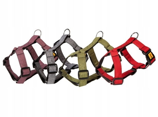 Dingo Harness Guard two-strap Scandi 3cm size M red Brand Dingo