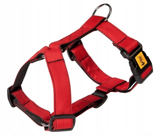 Dingo Harness Guard two-strap Scandi 3cm size M red