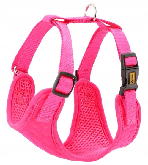 Dingo Pressure-free harness with two-strap adjustment M pink