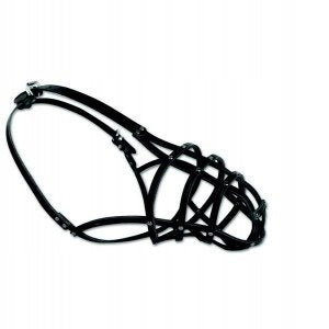 Dingo Riveted leather muzzle no. 12 collie Brand Dingo