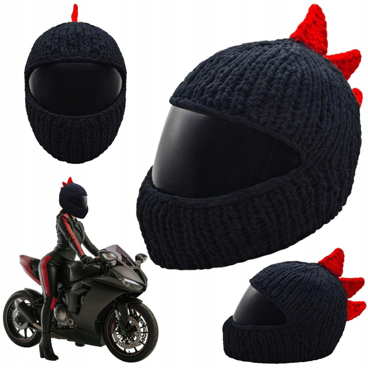 Dino Rider Helmet Cap - Who rules the road?