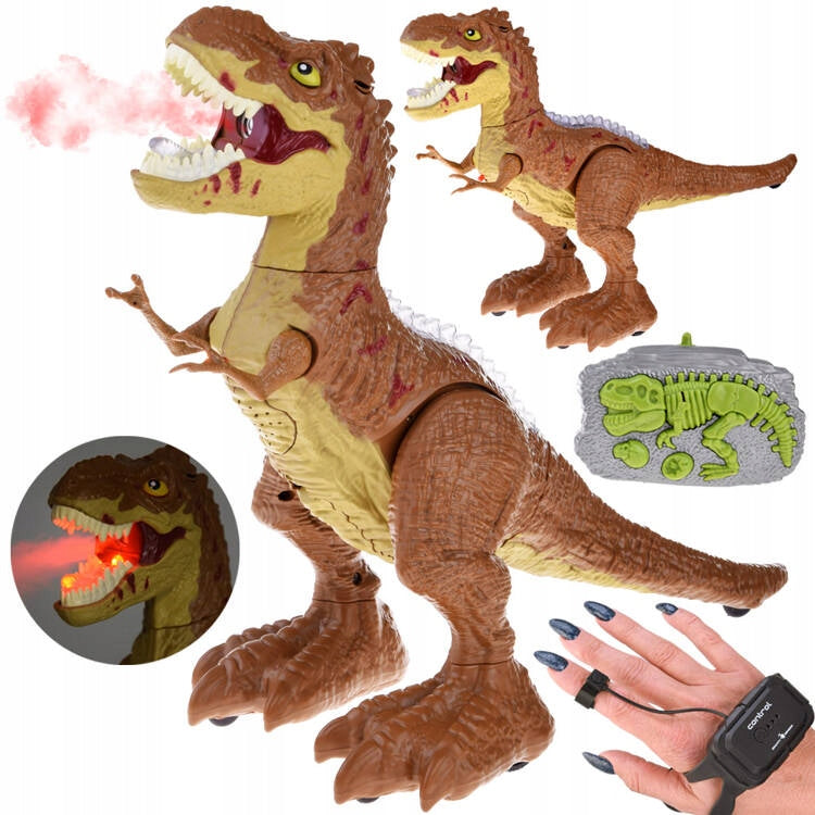 Rc dinozauras T-Rex 2in1, rudas