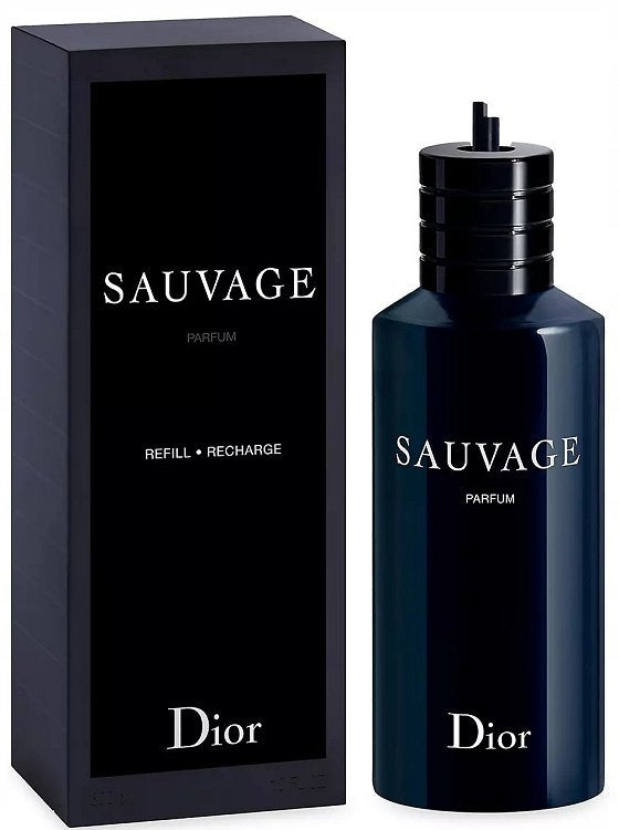 Dior Sauvage Parfum Refill - Perfume 300ml - for filling Brand Dior