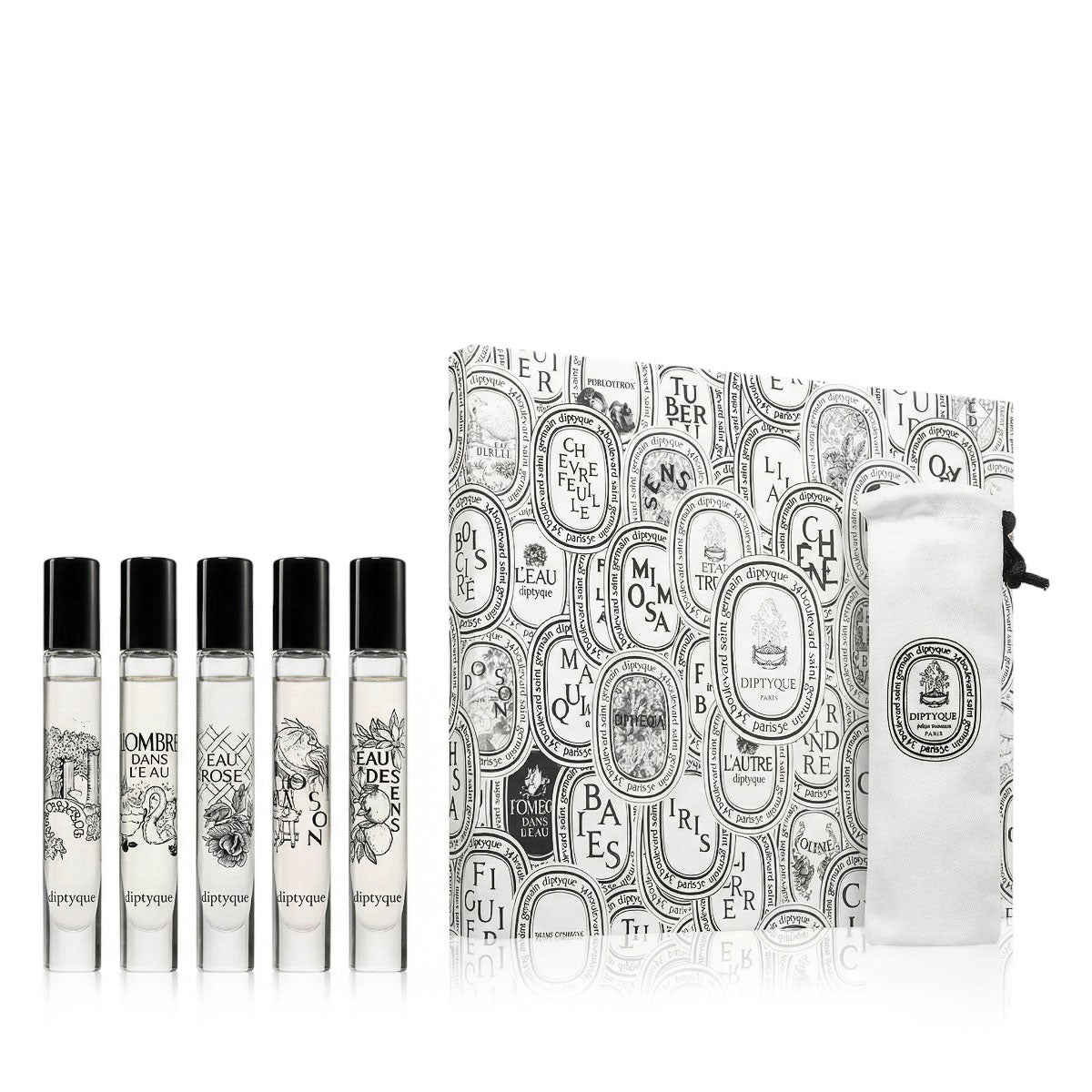 Diptyque L'Art Du Parfum Discovery Set 5 x 7,5 ml