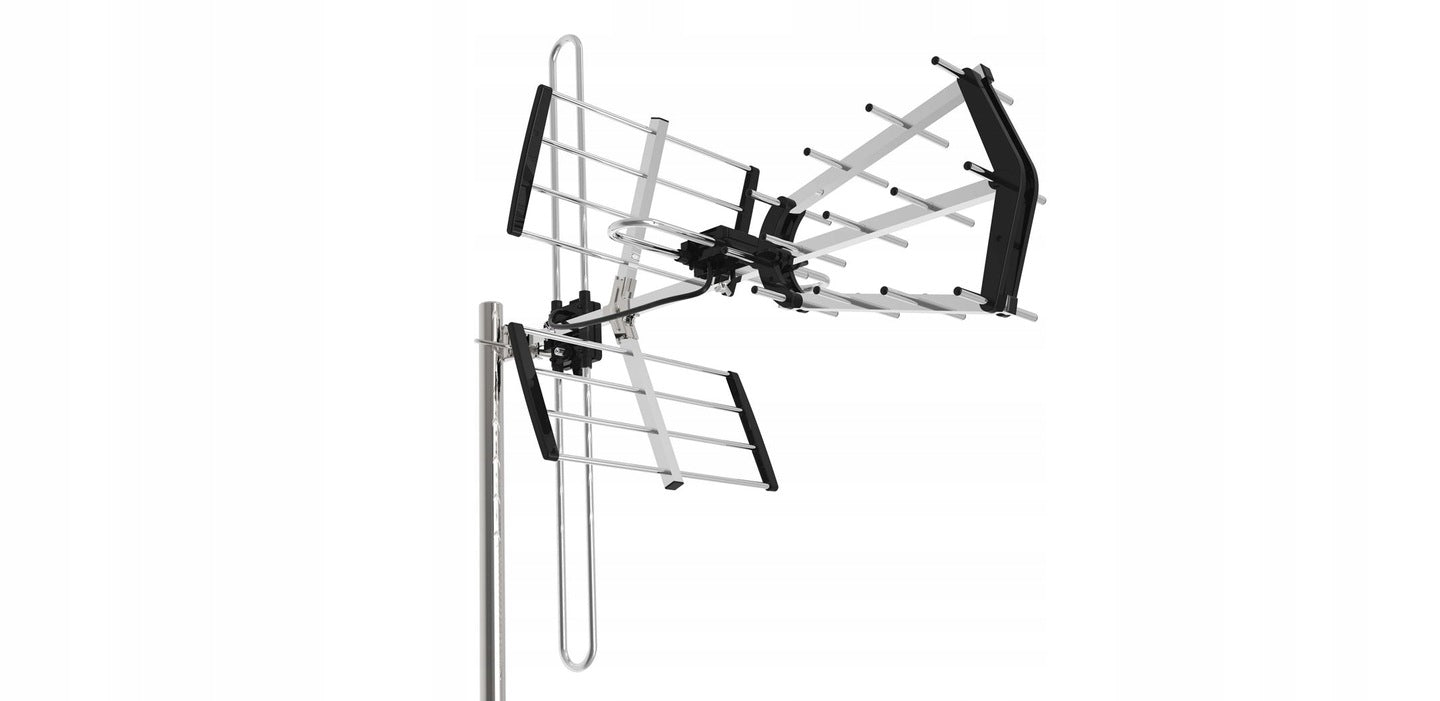 Directional TV Antenna Red Eagle Galaxy Combo Premium DVB-T2 LTE filter MUX-8