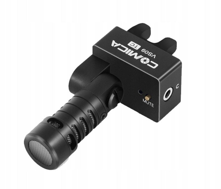 Directional microphone Shotgun for USB-C phones COMICA CVM-VS09TC + FREEBIE Packaging status original