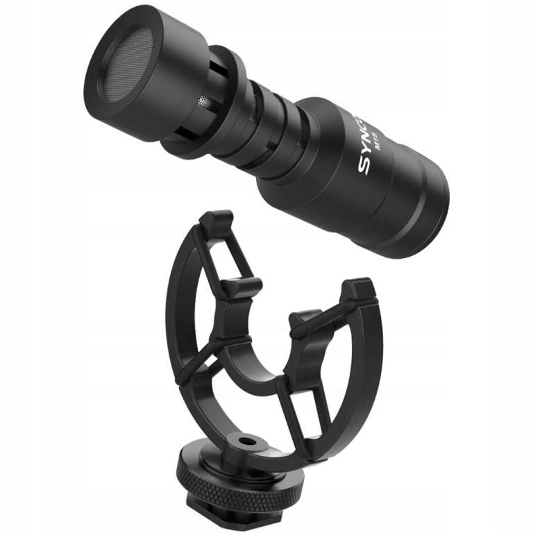 Directional microphone for smartphone vlogging with TRRS Synco M1S