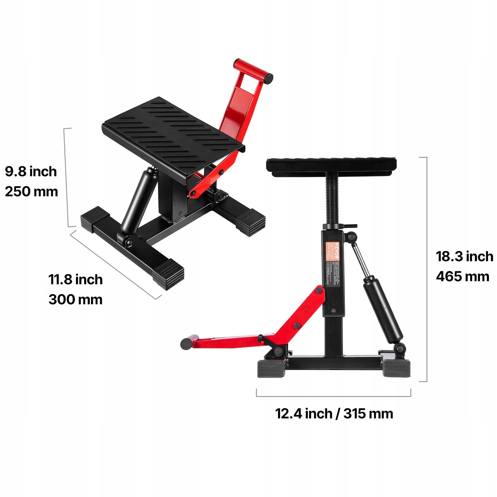 Dirt Bike Lift Stand 440 LBS Adjustable Hydraulic Motorcycle Lift Jack Lifting capacity 200 kg