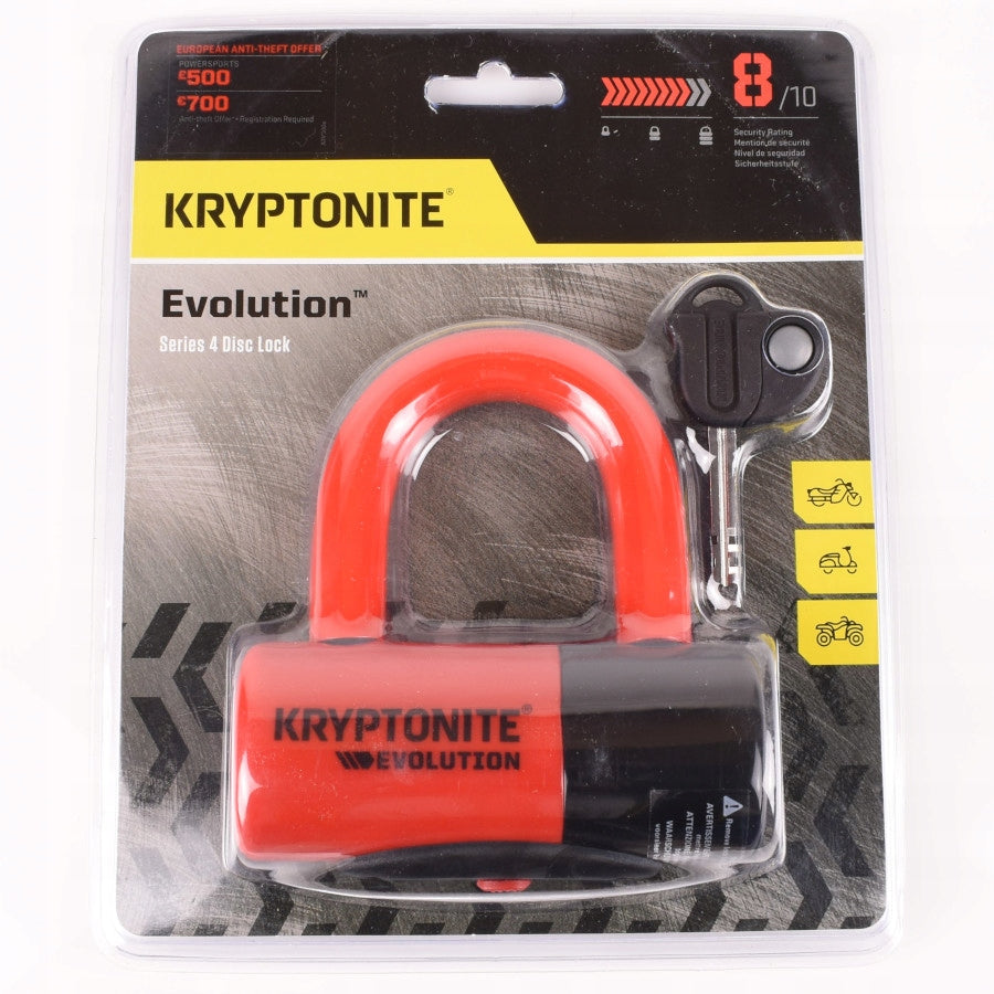 Disc Lock Kryptonite Lock Padlock Security For Bicycle Manufacturer code 999621_KRY
