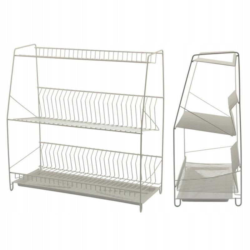 Dish Dryer 3 Level Dish Drainer Cups