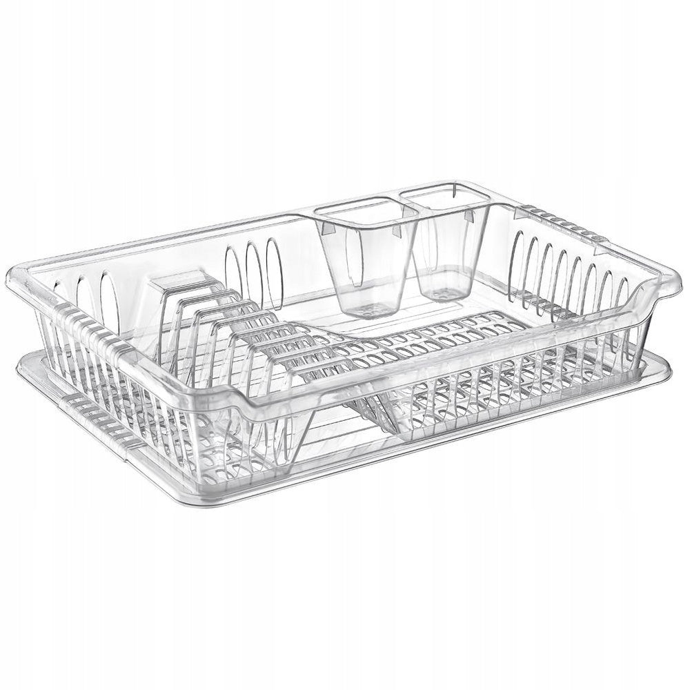 Dish Dryer Cutlery Standing Plates Plastic 40x29 cm