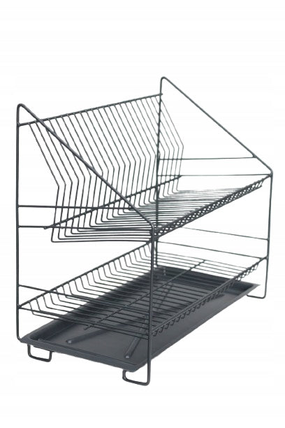 Dish Dryer DRAINER TWO-LEVEL DRAINER WIEXPOL Manufacturer code suszarka czarna ociekacz naczyń