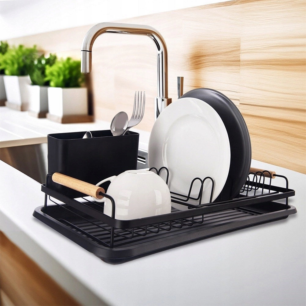 Dish dryer black RADKA 43x23,5x9,5 cm /Orion Brand Orion