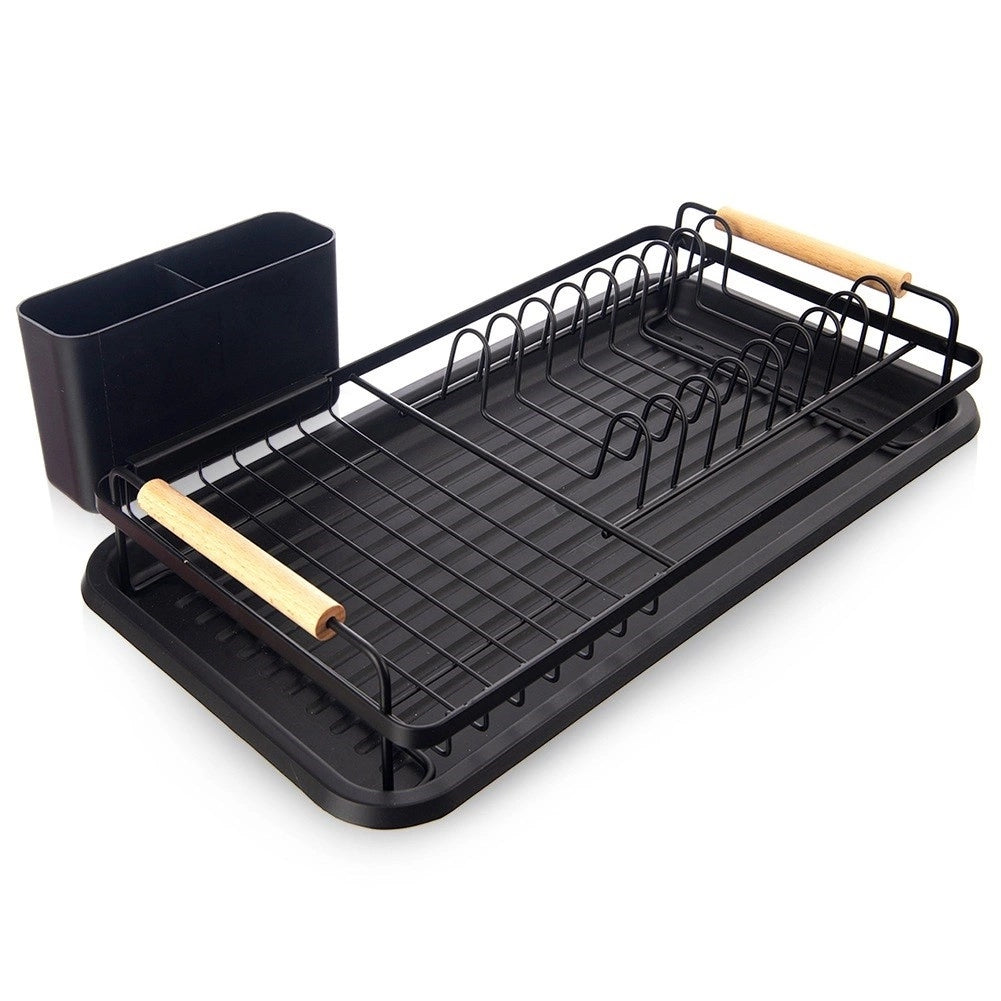 Dish dryer black RADKA 43x23,5x9,5 cm /Orion