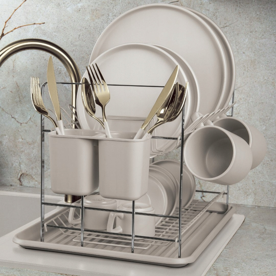 Dish dryer with drainer BerlingerHaus Sahara BH-8595